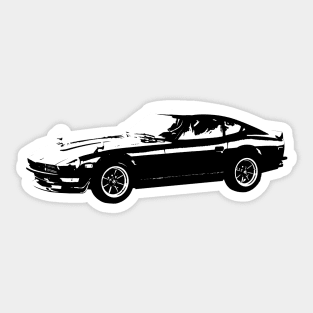 240z B&W Sticker